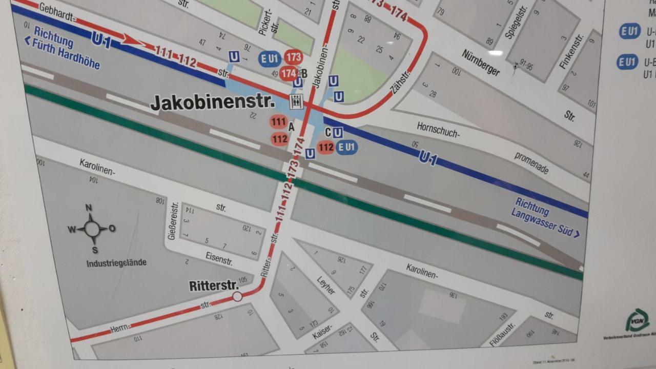 Schwalbennest Apartment Fürth Екстериор снимка